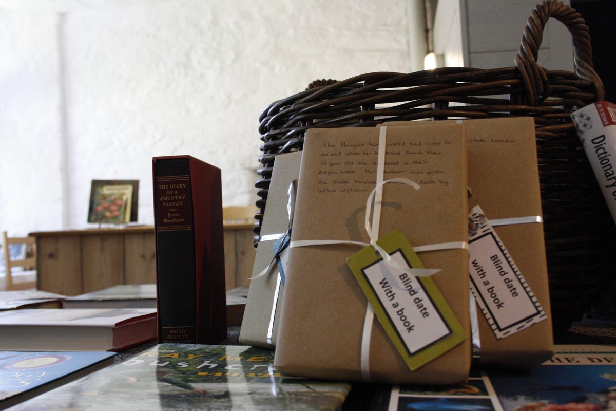 Don't judge a #book by its cover... Try a blind date with a book! 📚♥️

Our second-hand book shop is generally open from 10-4 every day, dependent on volunteer availability. Please call ahead if you are interested in visiting and would like to know our opening times.☀️