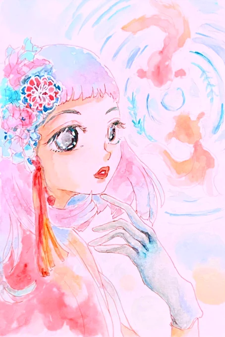 愛情に満ちあふれた心には、悲しみもまた多いものである。
Dostoevskiy
#イラスト #透明水彩 #絵描きさんと繋がりたい #art #illustration #watercolor 