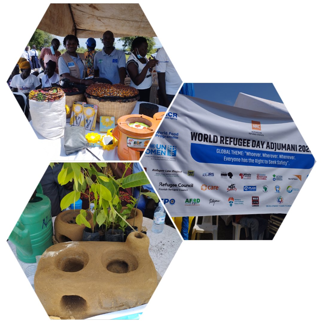 Promotion of alternative energy technologies to offset stress on trees as the sole source of energy. #Worldrefugeeday2022 #responseenvironmentaldegradation #UNHCR #EUinUganda <a href="/save_children/">Save the Children International</a> <a href="/savechildrenug/">Save the Children Uganda</a> <a href="/EnabelinUganda/">Enabel in Uganda</a> <a href="/ICRAF/">World Agroforestry</a> <a href="/LWF_Uganda/">LWF Uganda</a> <a href="/FriendsofZoka/">Friends of ZOKA.</a> <a href="/adjumani_dlg/">Adjumani District Local Government</a>