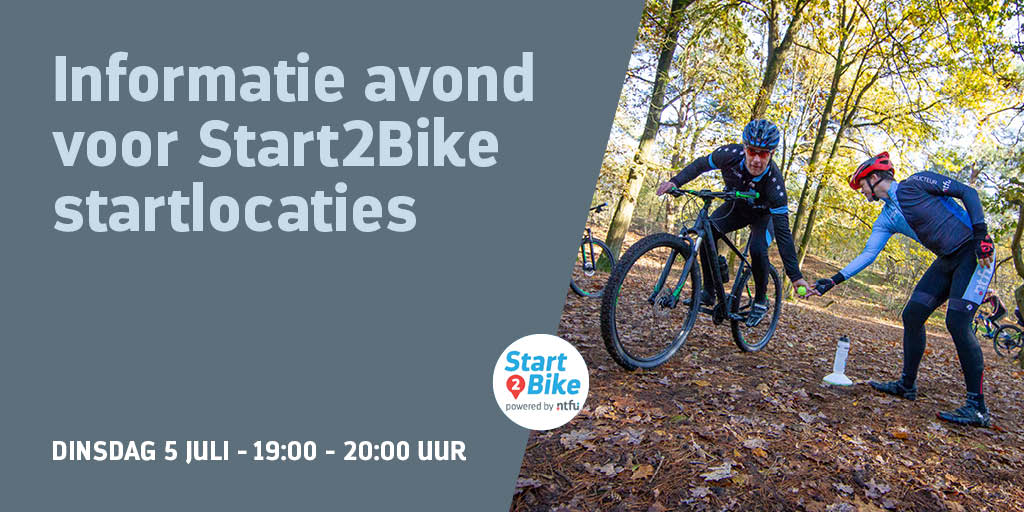 🚴 Op dinsdag 5 juli organiseren we een informatie avond voor verenigingen die meer willen weten over het organiseren van <a href="/Start2BikeNL/">Start2Bike - powered by Fietssport</a>! Meld je nu aan via ▶ bit.ly/s2binformatiea…