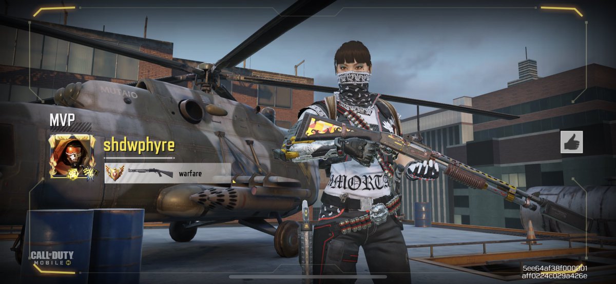 shdwphyre's tweet photo. In other news, I’m back to #MasterV in #rankedmultiplayer on @PlayCODMobile, but I’ve got 5 more levels to go before my 10th #Legendary streak! https://t.co/16POJZ8yim