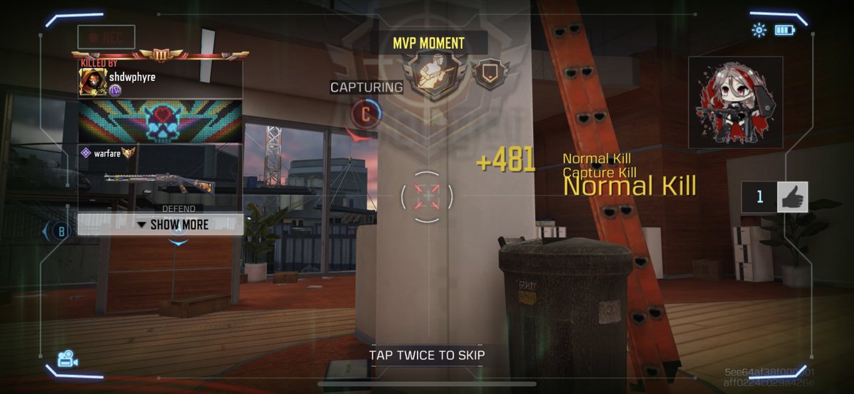 shdwphyre's tweet photo. In other news, I’m back to #MasterV in #rankedmultiplayer on @PlayCODMobile, but I’ve got 5 more levels to go before my 10th #Legendary streak! https://t.co/16POJZ8yim