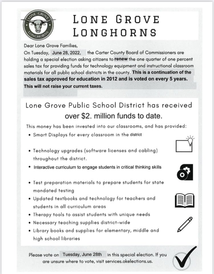 Lone Grove Public Schools tweet media