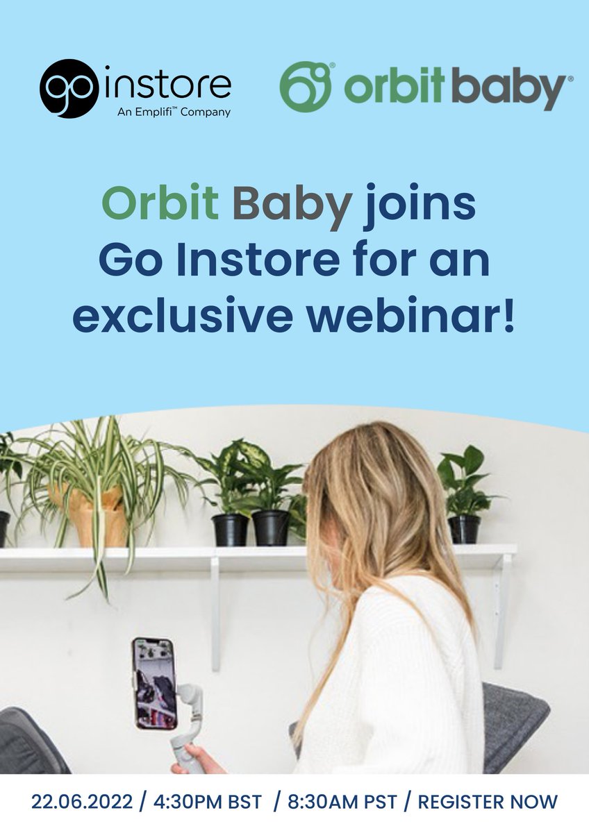 Quick! Last chance to sign up to today's webinar with Orbit Baby 👇

bit.ly/3Q4oOoK
