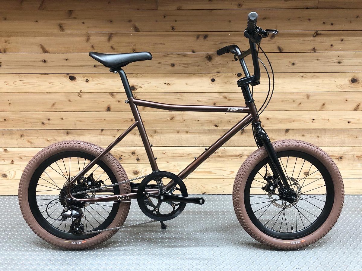 CycleshopPG's tweet photo. tern AMP F1 / Burnt Umber
新色入荷しました!
#tern
#ternbicycles
#ternampf1
#minivelo
#ターン
#ターンアンプf1
#自転車
#自転車のある生活
#ミニベロ
#小径車
#広島自転車屋
#広島
#広島市
#袋町
#うらぶくろ
#cycleshoppg https://t.co/sKfwz7xIj8
