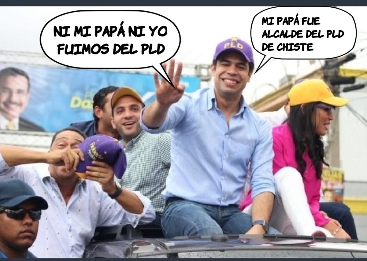 punto_como's tweet photo. Este charlatan dijo en una entrevista que nunca fue del pld, y esto que es ?? https://t.co/pFKOVLsHHE