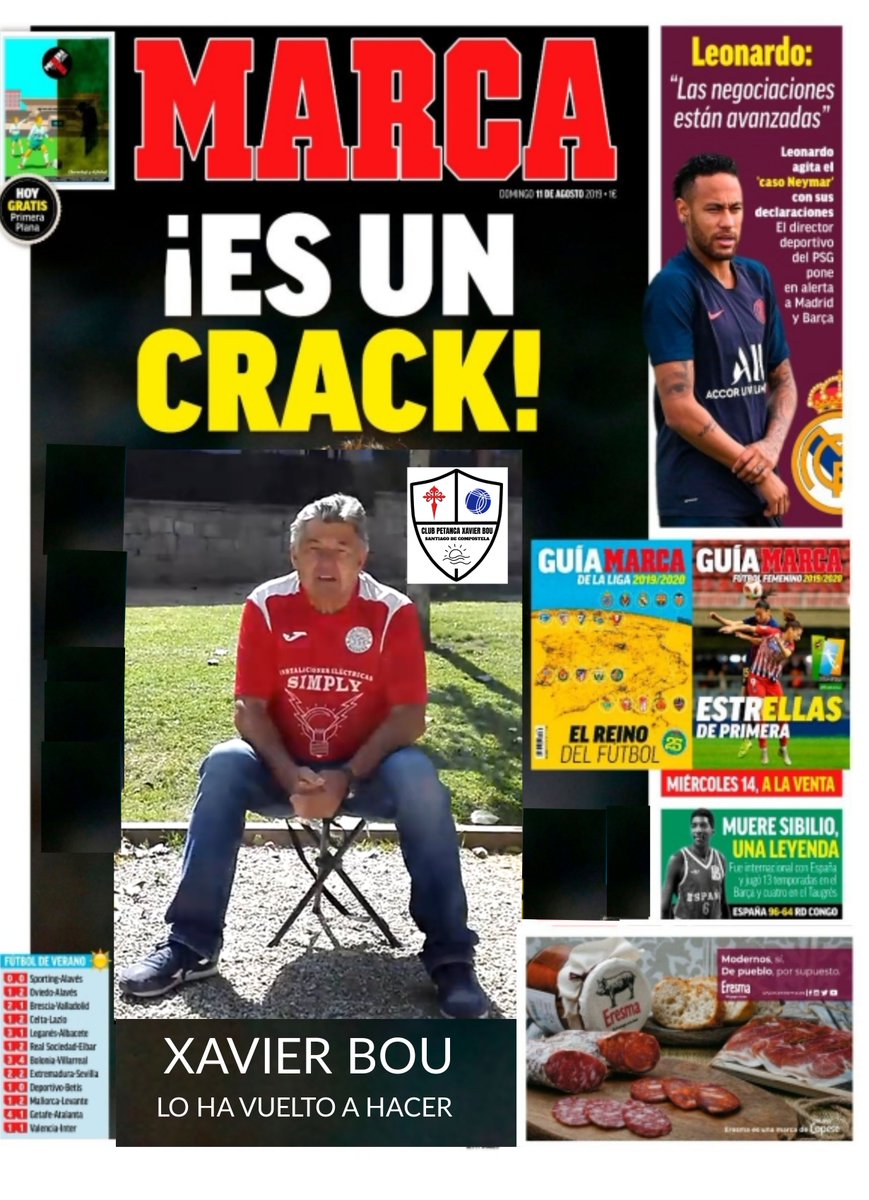PetancaBou's tweet photo. Xavier Bou lo ha vuelto a hacer !!! https://t.co/7074NMEBQF