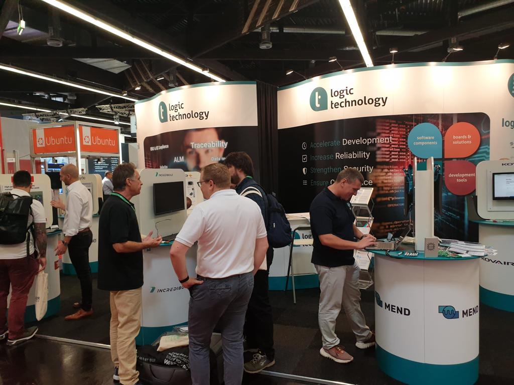 incredibuild's tweet photo. Are you at #embeddedworld2022? Then come talk to us at the #LogicTechnology booth (hall 4, #358) to learn more about how Incredibuild can help you slash build times and develop products faster and smarter! (you may even get some awesome swag!) https://t.co/tYk4sT7LkY