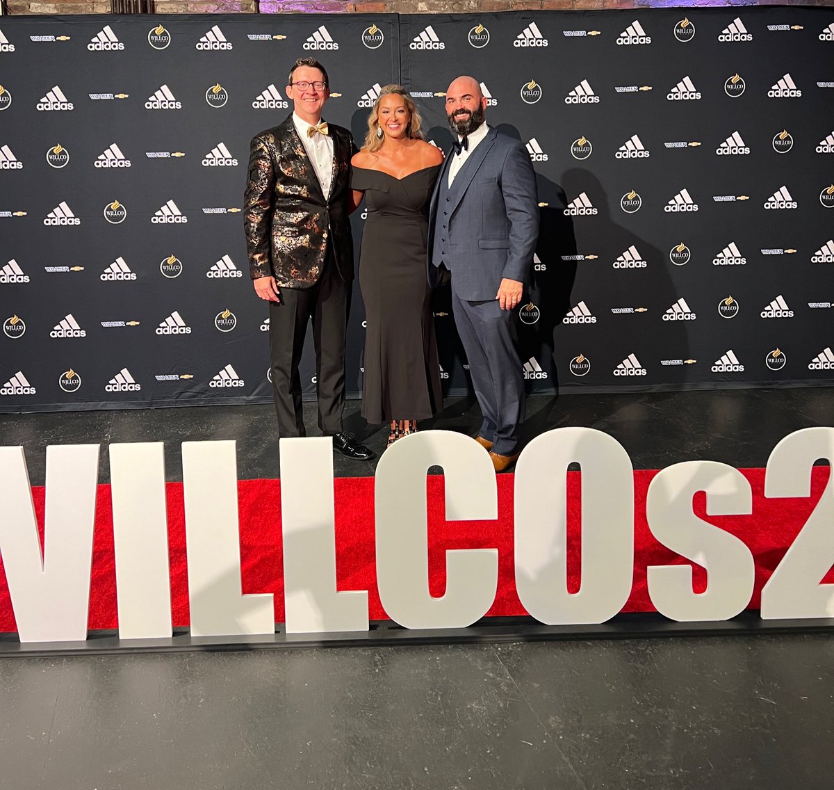 Thank you @TateMathews and @CoachKGoodwin for working the Red Carpet Show at last night’s #WILLCOS22.