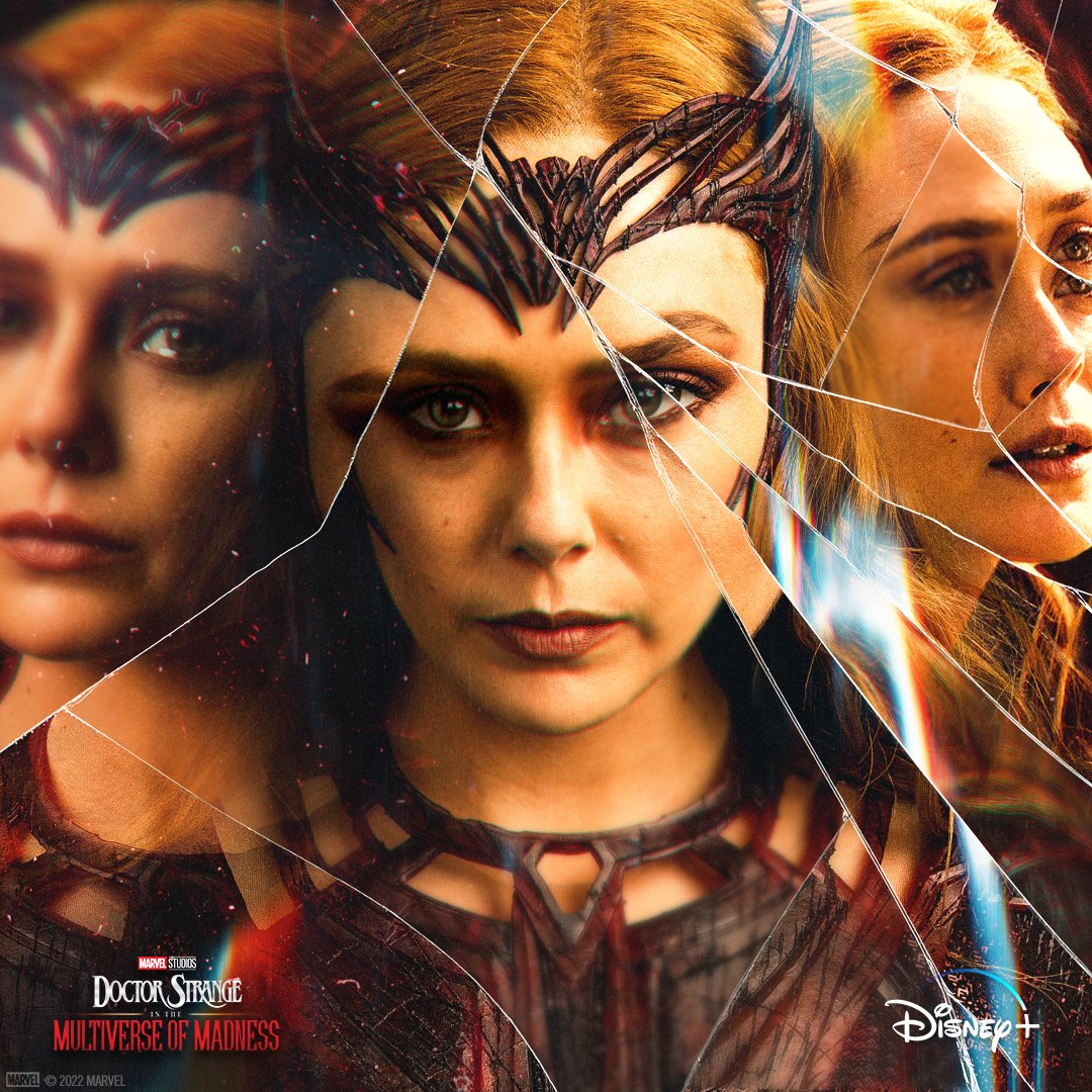 DisneyPlusUK's tweet photo. Ladies and Gentlemen… her 🔥

Experience Marvel Studios’ Doctor Strange in the Multiverse of Madness now streaming on Disney+. https://t.co/G6iXMk80W0