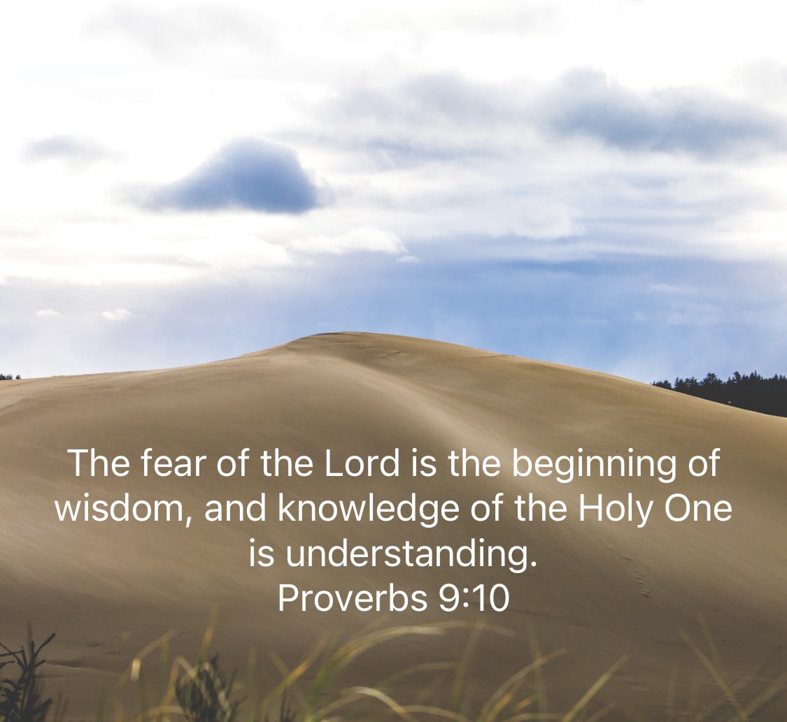B__Settle's tweet photo. #VerseOfTheDay — Proverbs 9:10 https://t.co/2K9dZW7foj