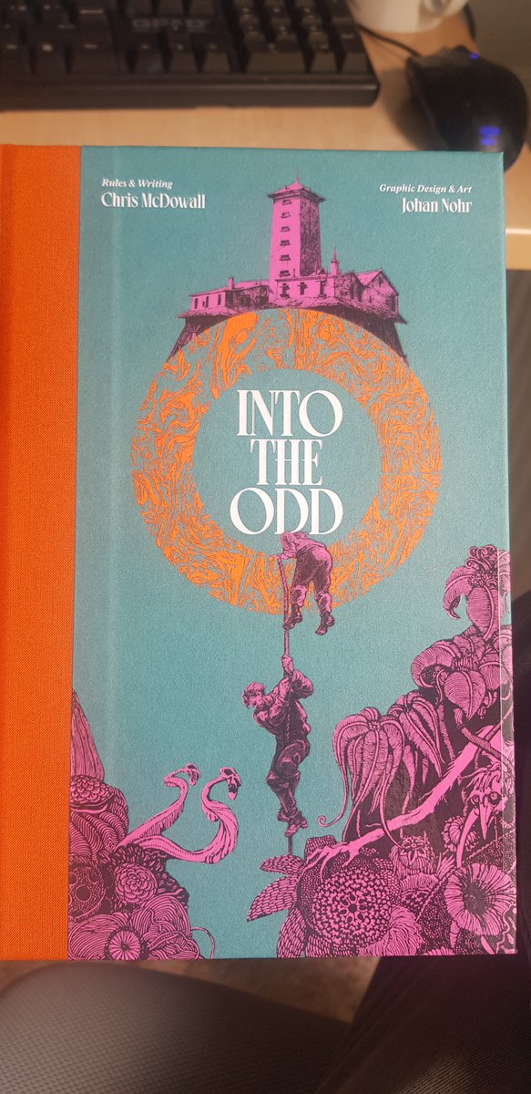 tjohnlinward's tweet photo. Look what beautiful thing just arrived - Into The Odd 2nd edition #rpgtwitter https://t.co/KkjHiP9NDz