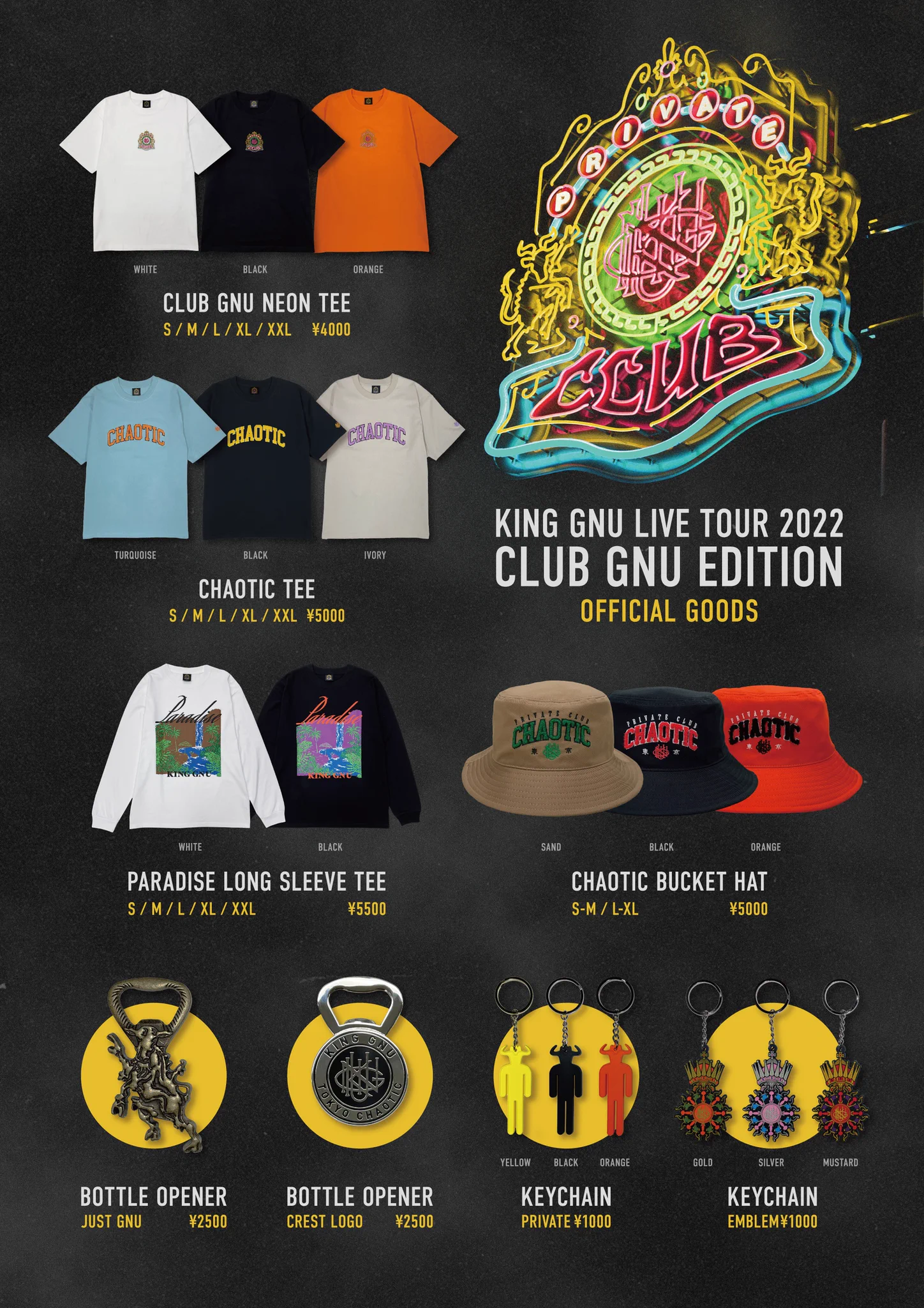 グッズ　ライブ　ツアー　M 新品　KingGnu king gnu Tシャツ King Gnu on X: 