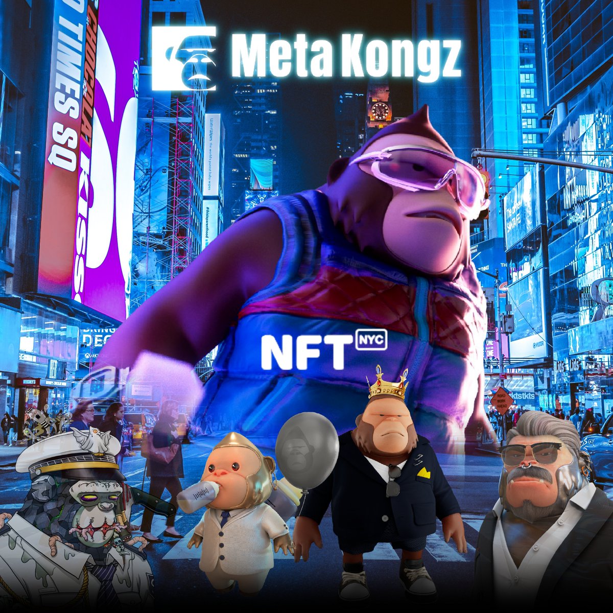 MetaKongz Global tweet media