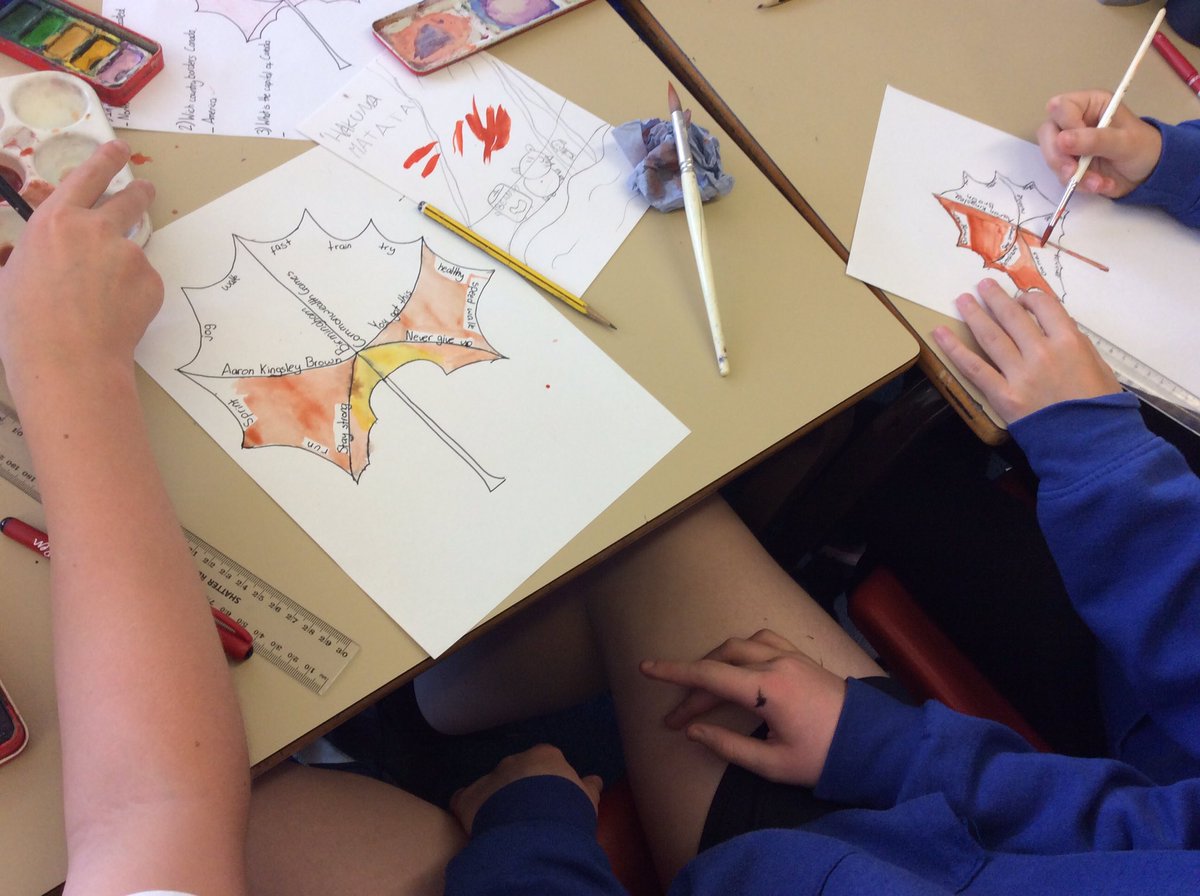HartfordPrimary's tweet photo. #6CB have been learning all about Canada as part of our Commonwealth Games Week. We have been creating our own maple leaves and writing good luck messages to the sprinter Aaron Kingsley Brown @KingsleySC.  Hopefully we’ll see him in Birmingham. https://t.co/X9jzbRgAaO