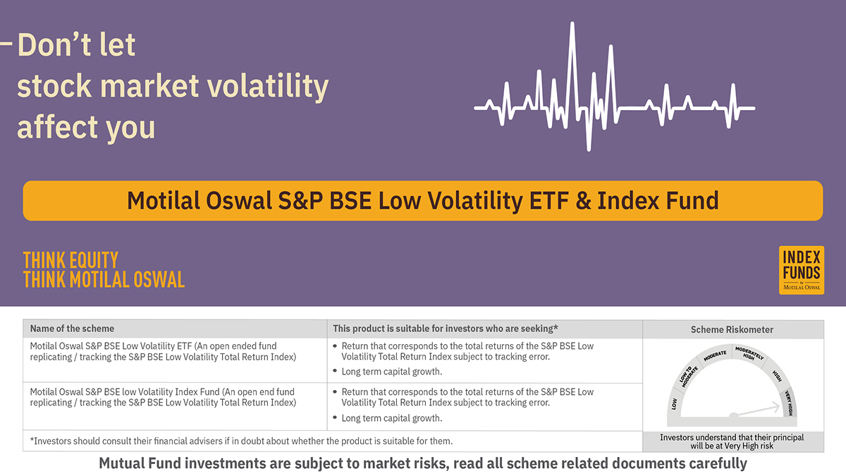 MotilalOswalAMC's tweet photo. Avoid the high risk of losing your wealth with our Low-Volatility funds.
Click here to invest - https://t.co/p0cNiwADan
#investments #motilaloswal #equity #lowvol #mutualfunds #wealth https://t.co/fAxmaxLacd