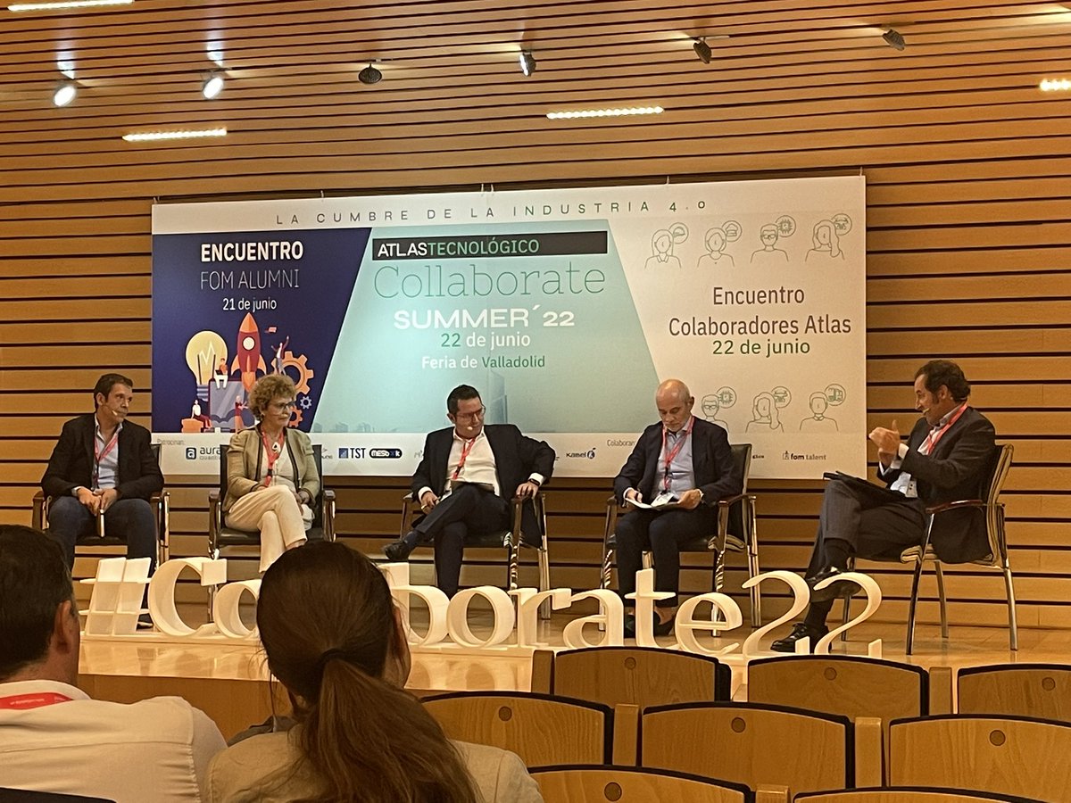 Disfrutando de un gran día en Feria de Valladolid en #CollaborateSummer22