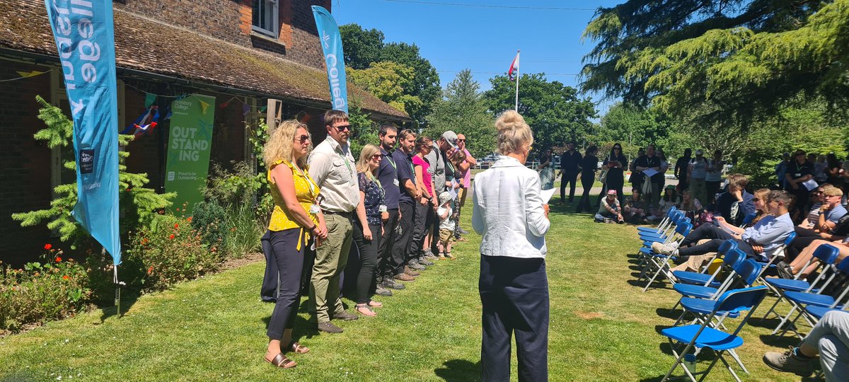 Fantastic to be at beautiful @Brinsbury for the special celebration of achievement. Wonderful to celebrate our students and staff's incredible achievements this year