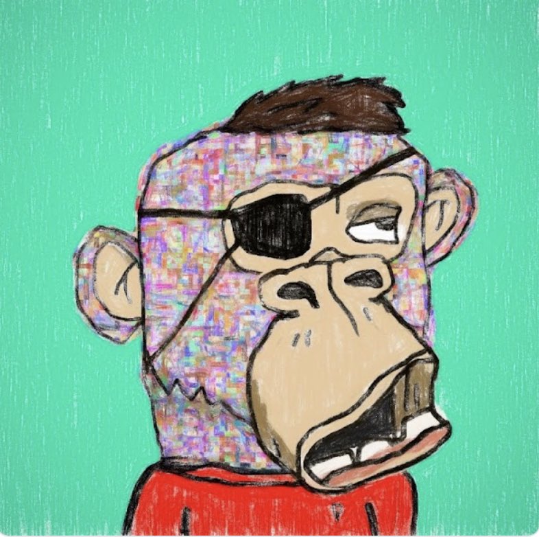 CARDANOPAINTER's tweet photo. @pabloslol Ape + Pablo = 2x mansuuun #1ETHPABLO @Pablosapes https://t.co/JISA0rQrSi