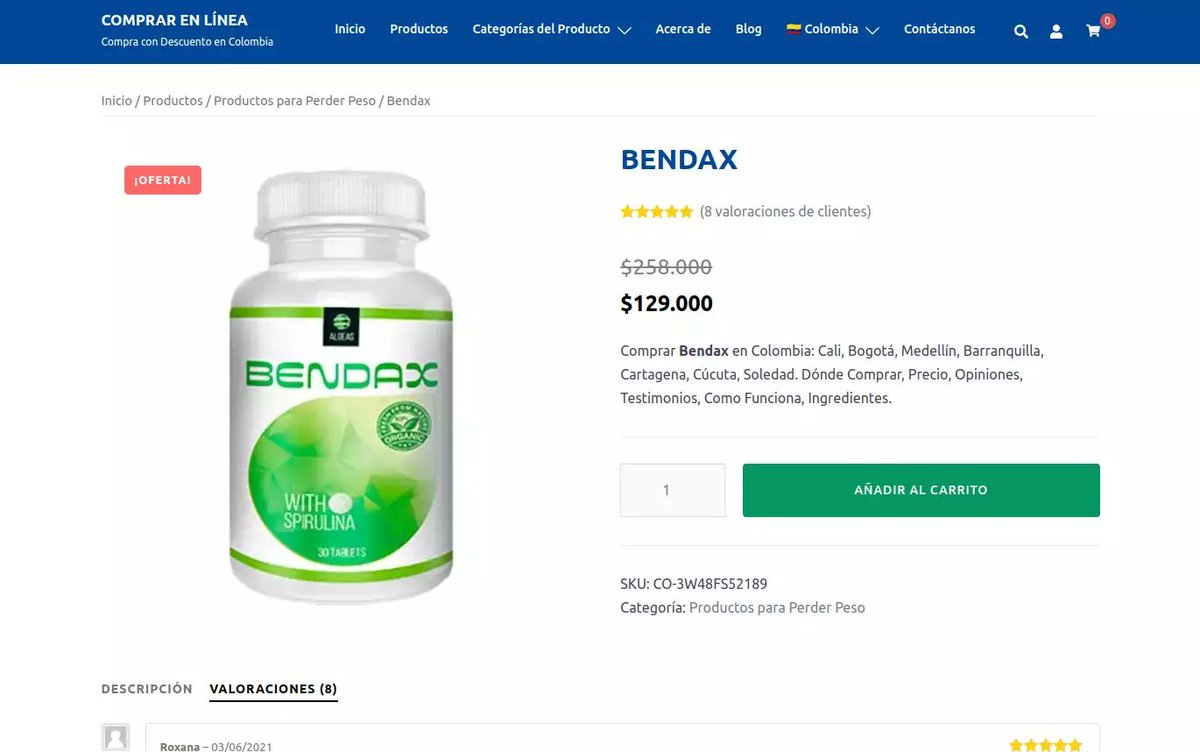 Comprar Bendax en Colombia: Cali, Bogotá, Medellín, Barranquilla, Cartagena, Cúcuta, Soledad. Dónde Comprar, #Precio #Opiniones #Testimonios Como #Funciona #Ingredientes. 129.000 $COP

comprarenlinea.co.uk/productos/bend…

#Bendax #Colombia #Cali #Bogotá #Medellín #Comprar #Compra #Compras