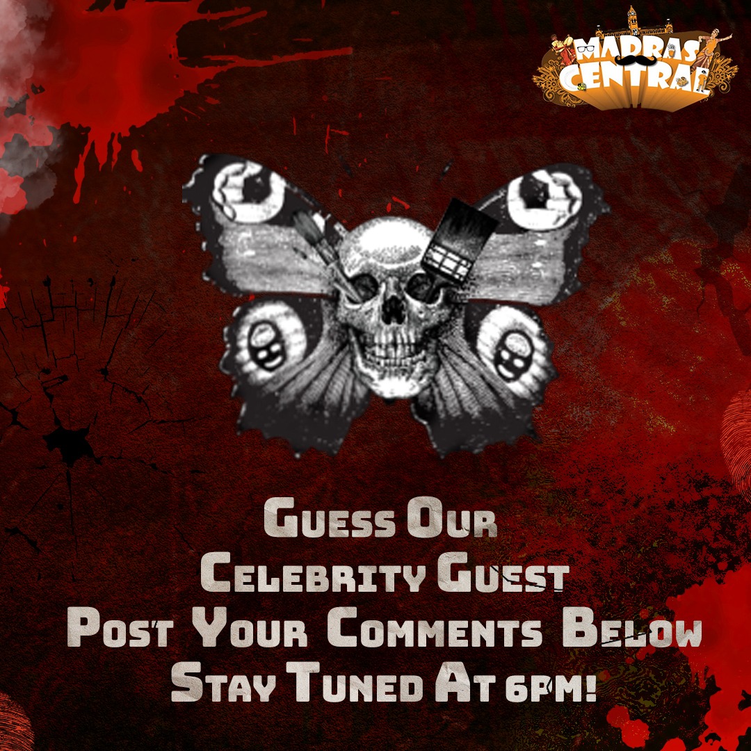 Makkale, eppadi erukkinga?

Tune in for a special interview with a celebrity from the upcoming rip-roaring movie. Who's it gonna be? Stay tuned to #MadrasCentral at 6PM. Don't miss it!

Guess the Celebrity?