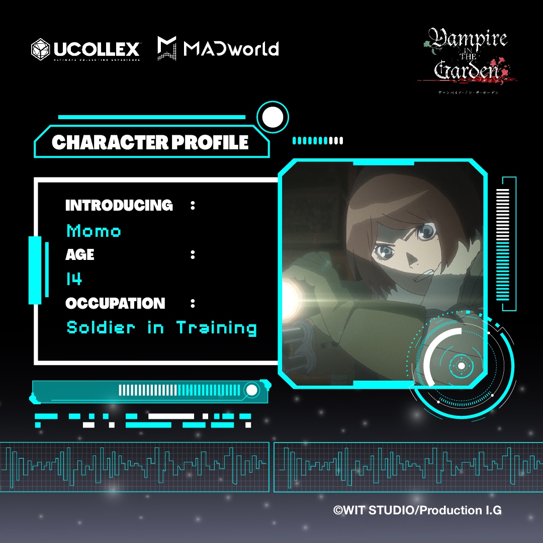 ucollex's tweet photo. Meet #Momo from #VITG

“I built my own garden🏡 where people like us will be safe 😌” A world 🌍 where #vampires and humans could live together 🥰

Follow @ucollex &amp; @madworldnft and be eligible for a FREE VITG card pack &amp; enter your email to collect https://t.co/nGM95QKoBg!✨ https://t.co/NGVnegKNhT
