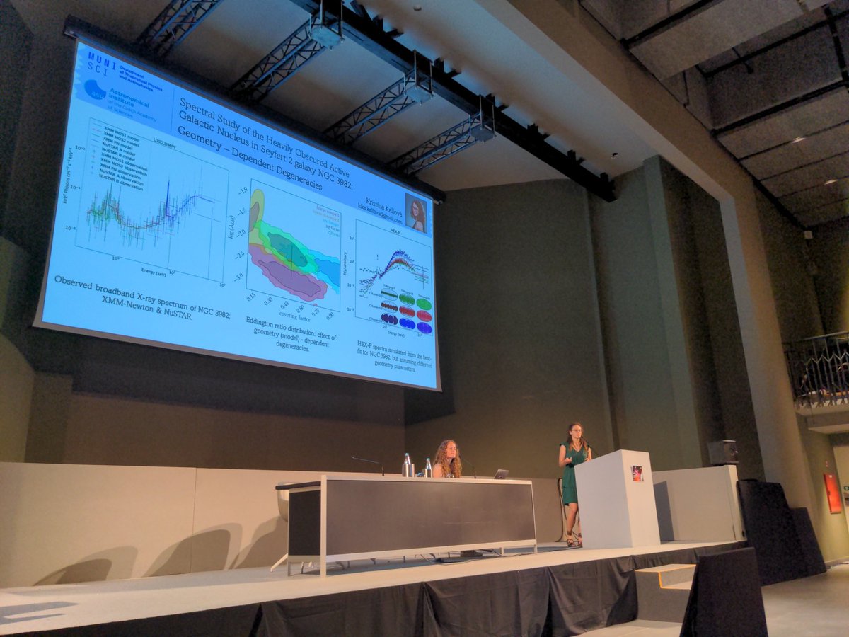 10YearsOfNuSTAR's tweet photo. We're in the third poster session. Posters are mostly available on Zenodo for those online and around the walls for those in person. #NuSTARX https://t.co/UOZfO4UMpm