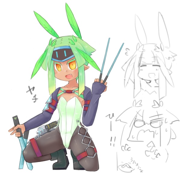 今日の再掲はバトルノーカのヤチちゃん
尻がでかい 