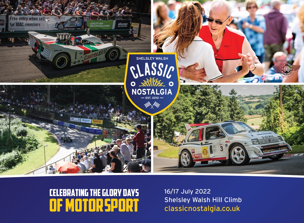 shelsleywalsh's tweet photo. Win a pair of tickets to Classic Nostalgia 🆓

Simply ‘like’ + ‘tag’ who you’d bring along and ‘share’ to have a chance to see historic car demos, classic car displays + live bands on July 16/17.

Winner announced on our Facebook page on July 1.

https://t.co/jEOgQM7RTS https://t.co/jbgfJMaAFZ