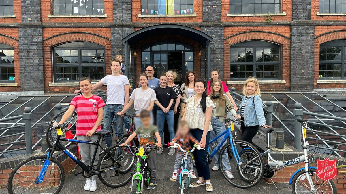 Our  <a href="/recyclesSwindon/">recycles Swindon</a> scheme is providing bicycles for refugees as part of a local ‘Bikes for Ukraine’ project; set up in response to new arrivals’ requests for transport to reach services in an affordable and accessible way. Read more: bit.ly/3xOpBSi
#RefugeeWeek2022