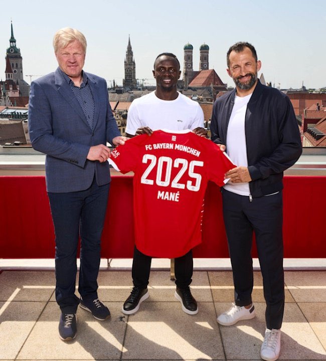 Sadio Mane of Liverpool has officially joined Bayern Munich