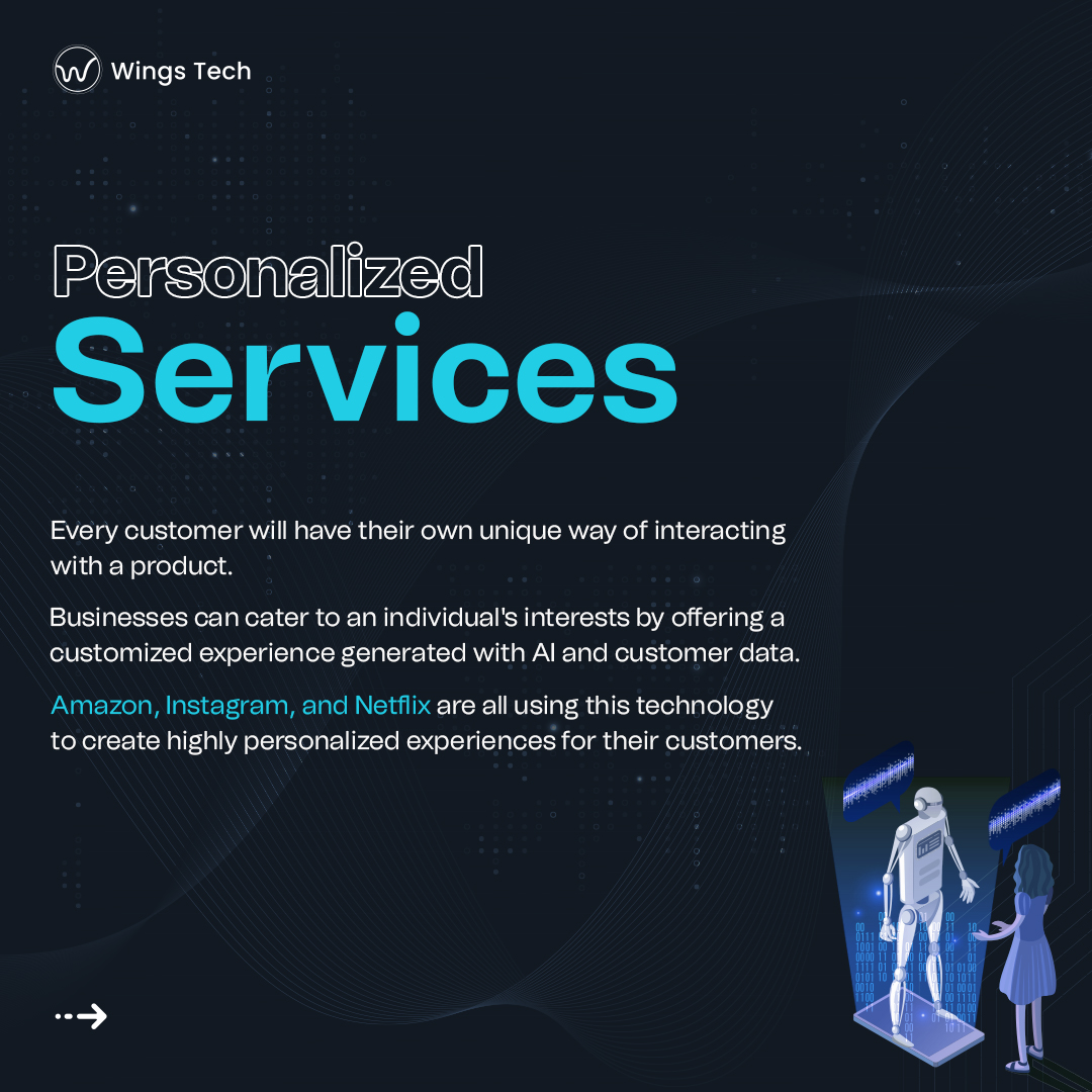 wingstech's tweet image. Incorporating artificial intelligence (AI) into business plans can reduce costs and increase productivity. AI once required a software team, a lot of computing power, and a huge integration process. #WingsTech #AI #artificialinteligence #business  #computer #SaaS #empowerment