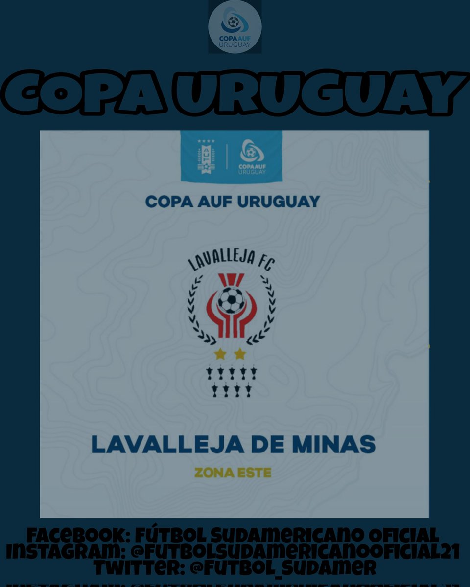 Futbol__Sudamer's tweet photo. Hola @LavallejaF 🔴⚪️👋🏻
¿Cómo esperan el debut todos los hinchas del Lava?

#JuegaUnPaís #CopaUruguay #CopaAuf https://t.co/SiT3zyTu3H