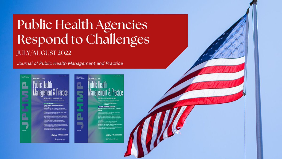 The COVID pandemic opened opportunities for strengthening the Foundational Capabilities of public health agencies across the U.S., according to a report in new @JPHMPDirect supplement: journals.lww.com/jphmp/fulltext… #PublicHealth <a href="/PHinnovates/">phnci</a>  @phaboard <a href="/mariacourogen/">Maria Courogen</a> <a href="/jaimebodden/">Jaime Bodden</a>