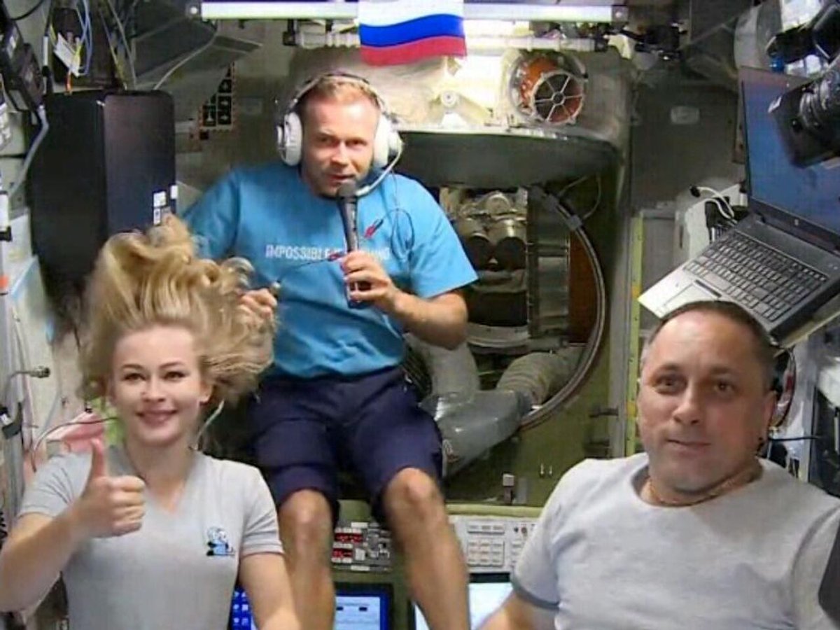 В Москве продолжились съемки частично отснятого на МКС фильма «Вызов»