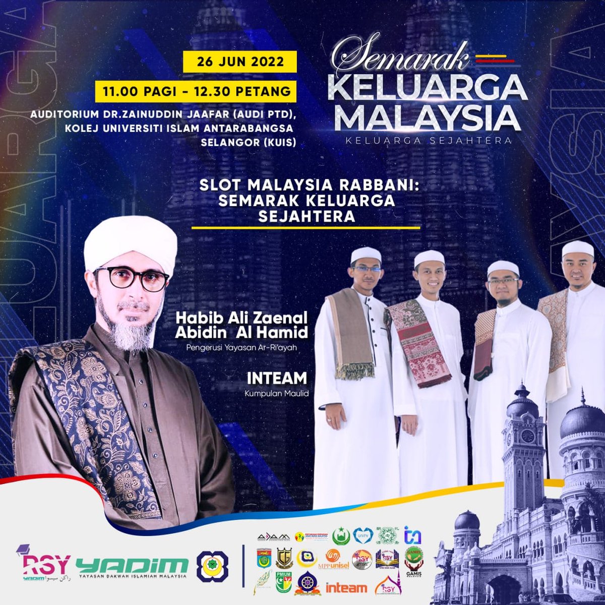 [ SEMARAK KELUARGA MALAYSIA ]

Ayuh bersama-sama memeriahkan program yang bertujuan untuk menyatupadukan seluruh Keluarga Malaysia dan seterusnya membina penghayatan cara hidup masyarakat dengan ajaran Islam

Untuk pendaftaraan : shorturl.at/prMY1

#KeluargaMalaysia