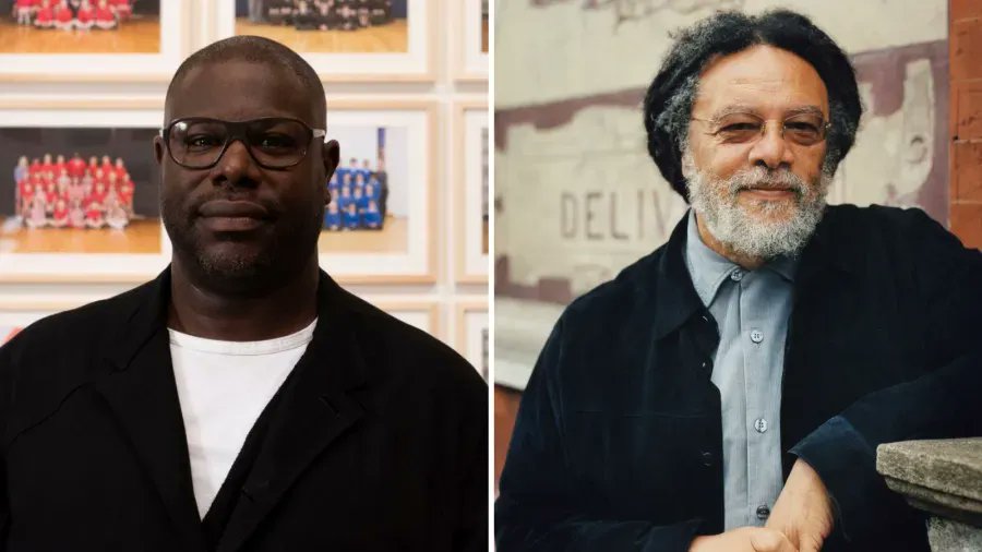 ShootingPeople's tweet photo. Award-winning artist and filmmaker #SteveMcQueen, Tate Director @mbalshaw and sociologist Paul Gilroy will be in conversation with @garyyounge on TODAY 8pm BST. They'll be discussing McQueen's #Year3Project at Tate Britain. Grab a special discount ticket: https://t.co/vBTVuzIATF https://t.co/w5VRrFoW2r