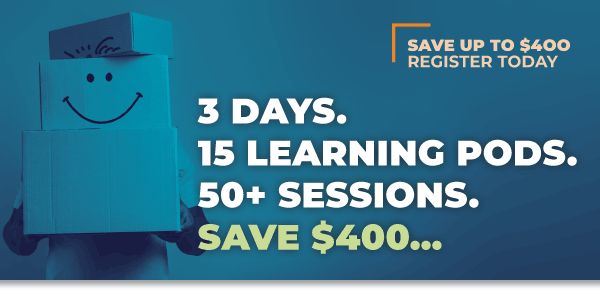 PARCELForum's tweet photo. Along with @DCVelocity, we're happy to announce our 20th anniversary ๐ Educational Learning Pods. Each Pod has been created to help you ship more packages, more efficiently and more cost-effectively. Learn more here ๐ https://t.co/olXOyb2WCD
#Parcel22Chicago https://t.co/eFov0OuvYm