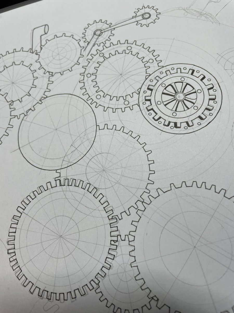 またノープランで思うがままに
円を描く(^◇^;)
#制作過程の写真だけで興味を持ってくれる人に届け 