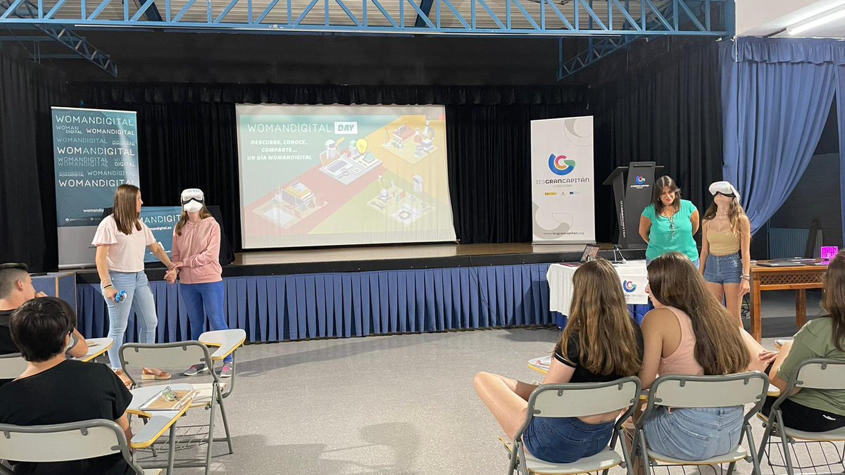 WomANDigital_'s tweet photo. Viajar a las profundidades del océano 🌊 o montarte en una montaña rusa al mismo tiempo🎢
@Metaexperience3 les da la oportunidad de experimentar el #turismoaccesible 🗺 con la #RV
¡La experiencia es divertidísima!
#WDDay #WomANDigital #Minifunkids @mariajesusga2 @milianoneto https://t.co/5rtU25tbaW