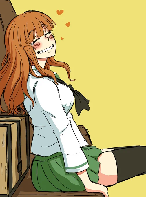 #武部沙織生誕祭2022 
おめでとう!!!やっぱり沙織には笑っていて欲しいので描く時は大体笑顔にしてしまうのです。 
