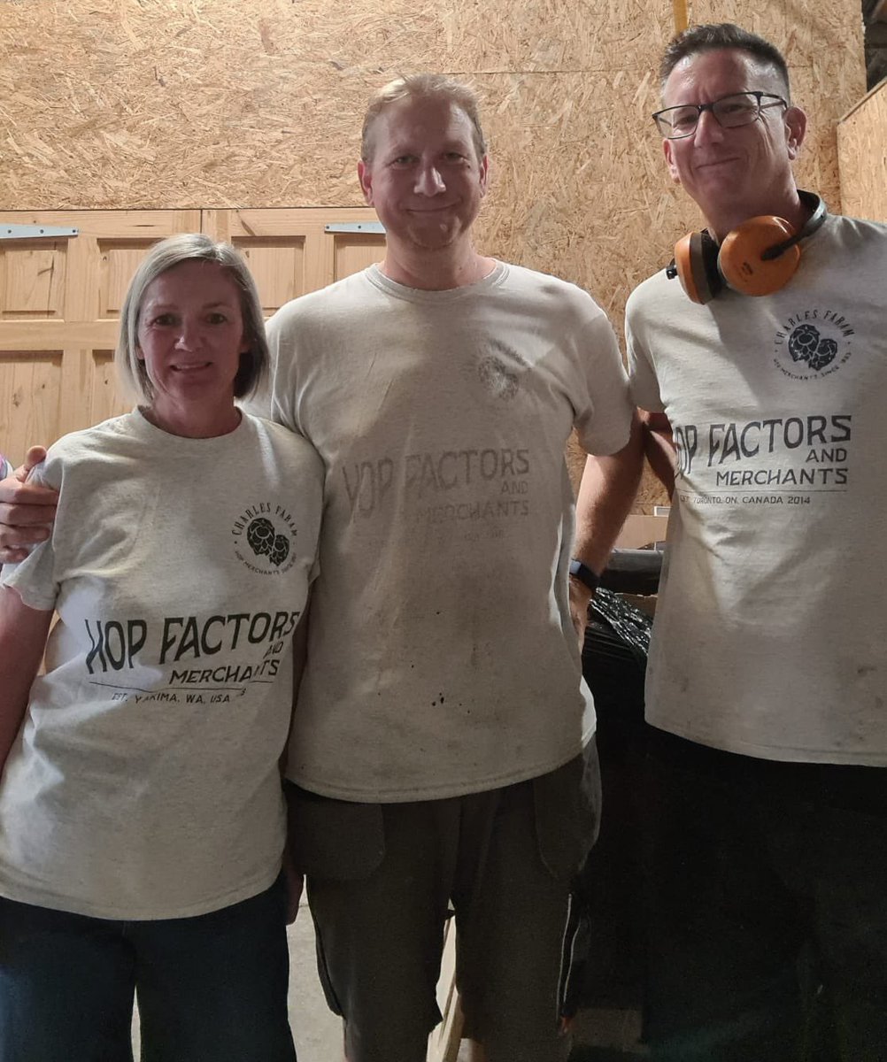 So we all decided to wear the same t-shirt to work today. Looks like someone needs a new one.
Hint: It’s not Deb or Simon 😂😂  
Hint, Hint Charles Faram &amp; Co Ltd Charles Faram Brewing Supplies 😉