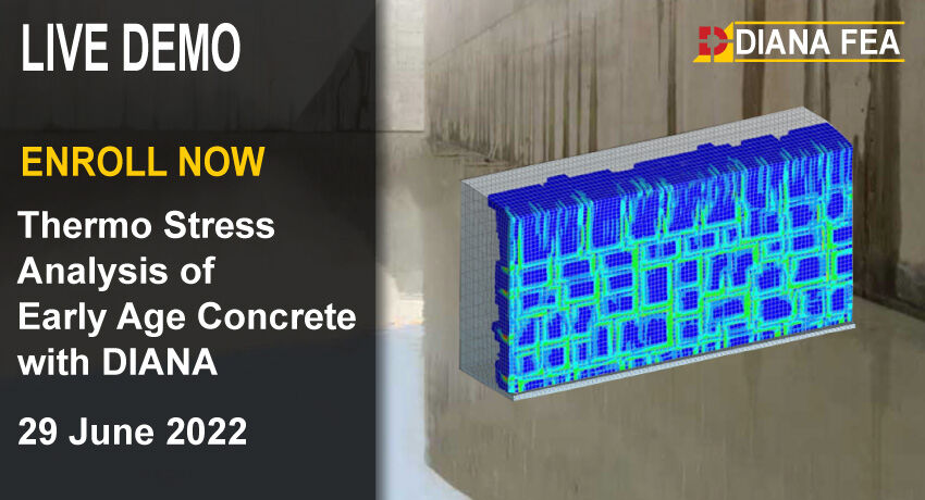 dianafeabv's tweet image. Interested in how easily #DIANA can be used for #ConcreteAnalysis? Join us for this free demo, we take you through the modelling of geometry, setting up analysis parameters &amp;amp; materials, setting up and running your analysis &amp;amp; interpreting the results. bit.ly/3FX3wov