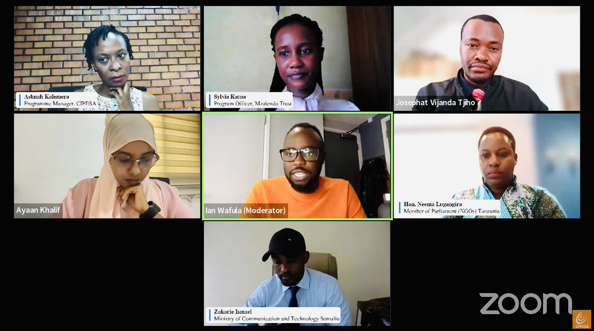 neemalugangira's tweet photo. Since 2019, @cipesaug #AfricaDigitalRightsFund has supported #digitalrights work through rapid response &amp; flexible #grants. I am pleased to join Panel to hear grantees experiences. I tabled my reflections, stressed on MPs engagement importance and proposed next steps for #ADRF. https://t.co/DCKkb4Qm1I
