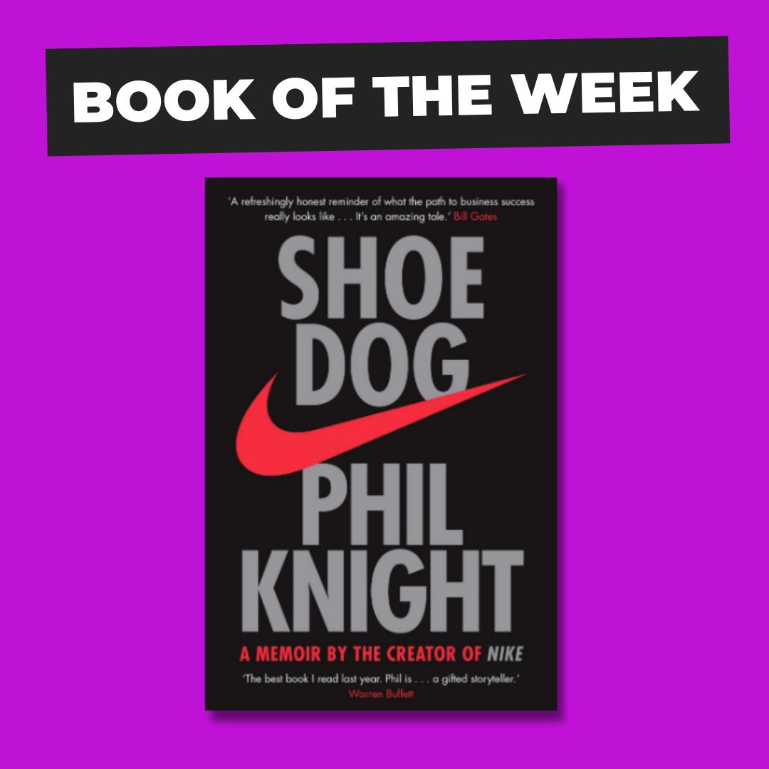 #Book of the Week: Shoe Dog by Phil Knight

Phil shares an inside story of the Nike’s early days as an intrepid startup and its evolution into one of the world’s most notorious #brands.

For more advice, join our #startup #community of 1000+ members at GoFounder.com
