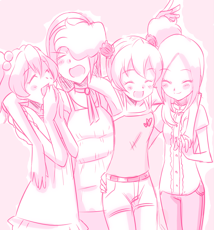 こういうわちゃわちゃしたの大好き 