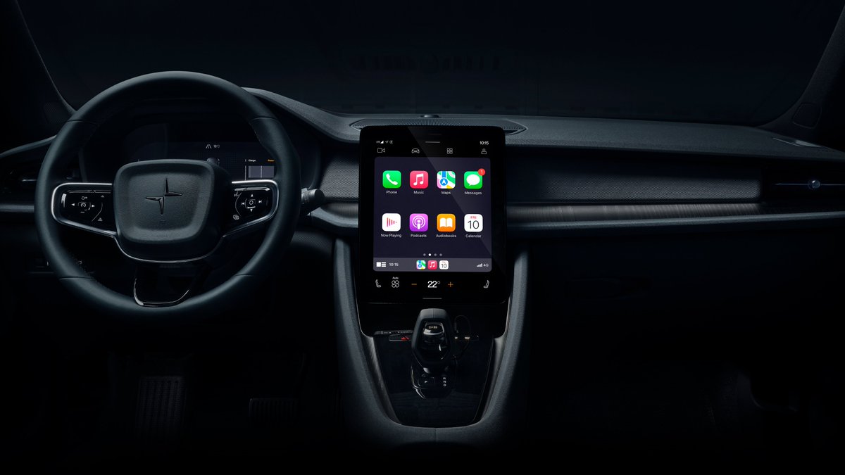 The most fun part about driving a Polestar is driving it, but there's more to it. Our latest over-the-air update for the Polestar 2 comes with Apple CarPlay, allowing Polestar owners with an iPhone to change music, use apps, and communicate through Siri or the infotainment system
