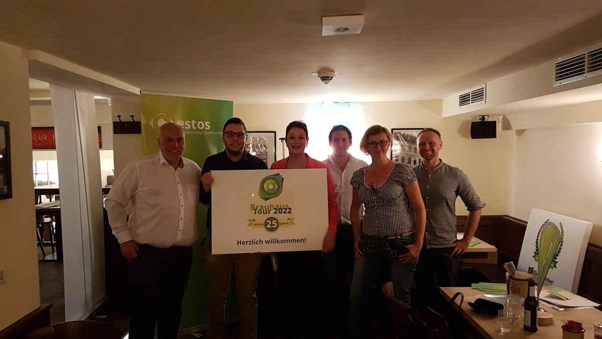 𝗗𝗶𝗲 𝗲𝘀𝘁𝗼𝘀 𝗕𝗿𝗮𝘂𝗵𝗮𝘂𝘀𝘁𝗼𝘂𝗿 𝗴𝗲𝗵𝘁 𝗶𝗻 𝗱𝗶𝗲 𝗻𝗮̈𝗰𝗵𝘀𝘁𝗲 𝗥𝘂𝗻𝗱𝗲 😎🙌
Mit an Bord: 
✅Ausblick auf alle estos Neuheiten in 2022
✅Perspektive für Partner 
✅Produkt-Launches
✅natürlich viel Spaß und Gemütlichkeit  
#brauhaustour2022 #networking