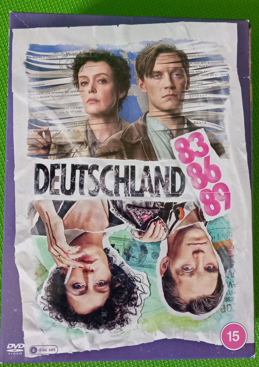 WorldShax's tweet photo. Yes, I know I can watch this for free on @WalterPresents (& have, several times!) but I'm super excited to have found this in my local @SueRyder shop! #DVDextras Guess what I'll be doing tonight? @Deutschland_89 #Deutschland86 #Deutschland83 https://t.co/NZ0xdO0ggJ