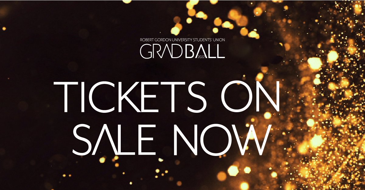 GRAD BALL TICKETS ON SALE NOW! 🎟️

You are not ready for what we have planned to give you the best graduation celebration. Grab your tickets on our website now! 

Get your tickets: rguunion.co.uk/gradball